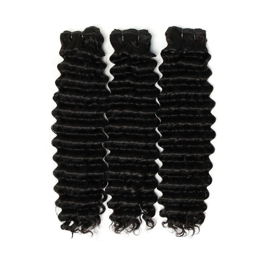 Virgin Deep Wave Human Hair Bundle