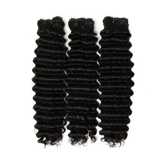 Virgin Deep Wave Human Hair Bundle